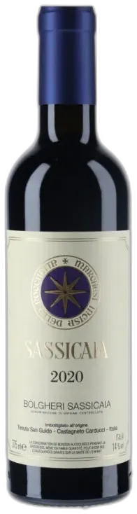 photo du vin Tenuta San Guido Sassicaia 2020 Bouteille