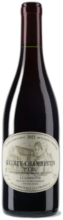 photo du vin la Gibryotte Claude Dugat Gevrey-Chambertin 1er Cru 2021