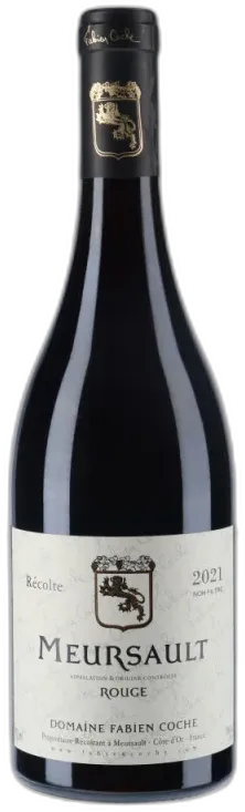 photos du vin Domaine Fabien Coche Meursault Rouge 2021
