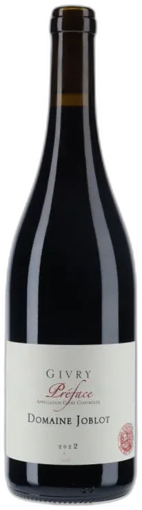 photo du vin Domaine Joblot Givry Préface 2022