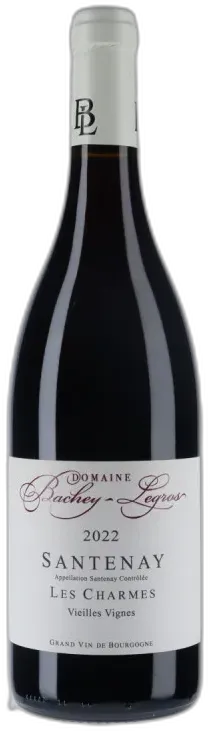 illustration du vin Domaine Bachey-Legros Santenay les Charmes Vieilles Vignes Rouge 2022