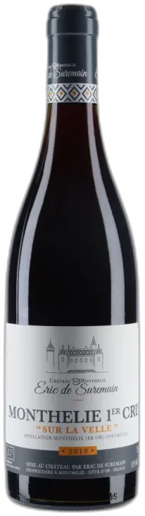 photo du vin Château de Monthélie Monthélie 1er Cru "Sur la Velle" 2019