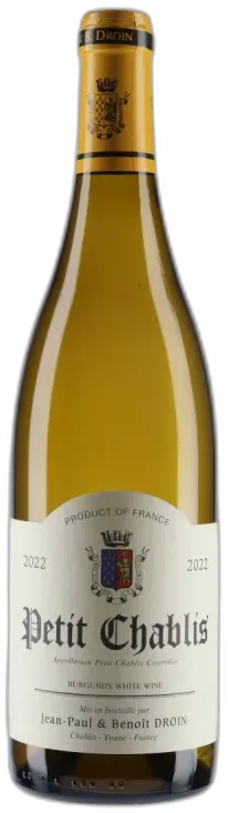 photo du vin Jean Paul & Benoit Droin Petit Chablis 2022