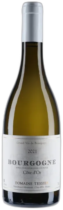 photo du vin Domaine Tessier Bourgogne Côte d’or Chardonnay 2021