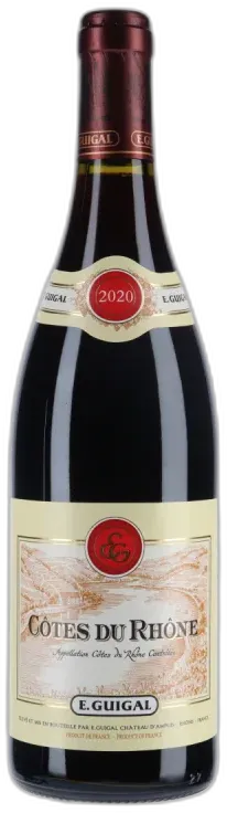 photos du vin Domaine E.Guigal Côtes du Rhône Rouge 2020