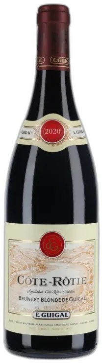 photo du vin Domaine E.Guigal Côte-Rôtie "Brune et Blonde de Guigal" 2020