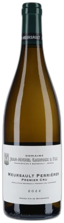 aperçu du vin Domaine Jean-Michel Gaunoux & Fils Meursault 1er Cru Perrières 2022