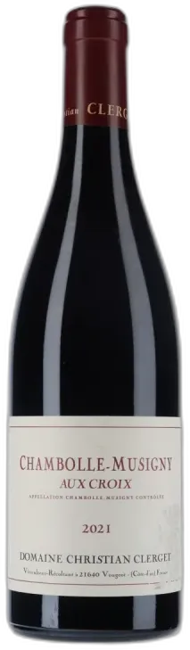 photo du vin Domaine Christian Clerget Chambolle-Musigny Aux Croix 2021