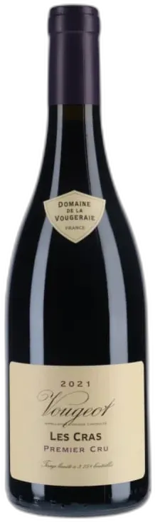 photo du vin Domaine de la Vougeraie Vougeot 1er Cru les Cras 2021