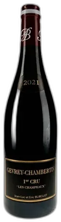 capture du vin Domaine Jean-Luc et Eric Burguet Gevrey-Chambertin 1er Cru "les Champeaux" 2021