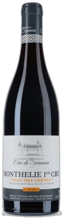 photo du vin Château de Monthélie Monthélie 1er Cru "Clou des Chênes" 2018