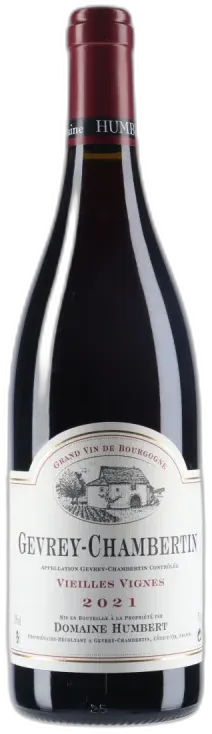 photos du vin Domaine Humbert Gevrey-Chambertin Vieilles Vignes 2021
