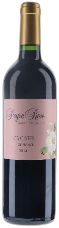 photo du vin les Cistes 2014 Domaine Peyre Rose Marlène Soria, Vin de France, Languedoc