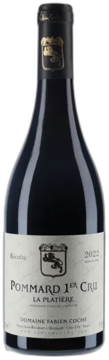 photo du vin Domaine Fabien Coche Pommard 1er Cru "la Platière" 2022