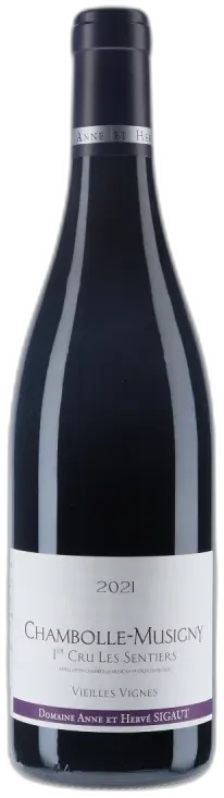 photo du vin Domaine Sigaut Chambolle-Musigny 1er Cru "les Sentiers" Vieilles Vignes 2021