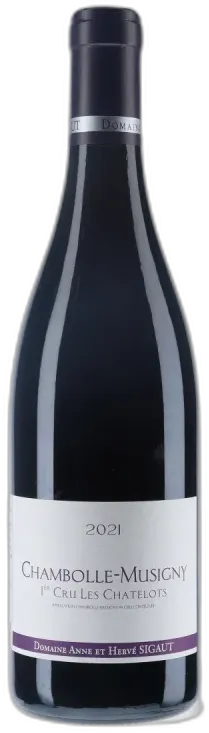 photo du vin Domaine Sigaut Chambolle-Musigny 1er Cru "les Chatelots" 2021