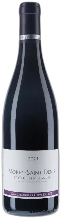 photo du vin Domaine Sigaut Morey-Saint-Denis 1er Cru "les Millandes" 2021