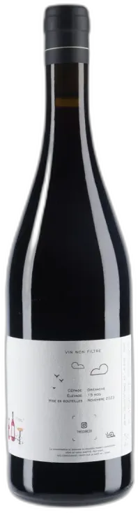 photo du vin Théo Dancer Vin de France Grenache "Aragon" 2022