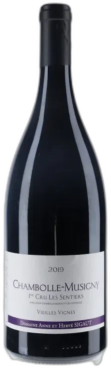 photo du vin Domaine Sigaut Chambolle-Musigny 1er Cru "les Sentiers" Vieilles Vignes 2019 Magnum