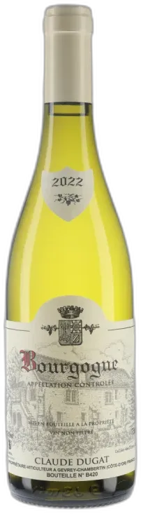 image du vin Dugat Claude Bourgogne Chardonnay 2022