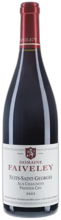 photos du vin Domaine Faiveley Nuits-Saint-Georges 1er Cru Aux Chaignots 2022