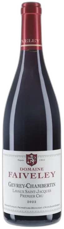 photo du vin Domaine Faiveley Gevrey-Chambertin 1er Cru "Lavaux Saint-Jacques" 2022