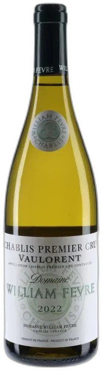 image du vin Domaine William Fevre Chablis Premier Cru Vaulorent 2021