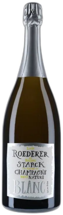photos du vin Champagne Louis Roederer Cuvée Philippe Starck Brut Nature 2015 Magnum