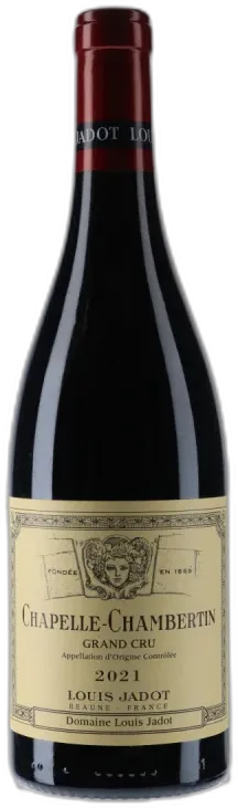vue du vin Domaine Louis Jadot Chapelle Chambertin Grand Cru 2021