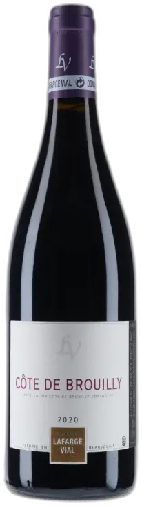 image du vin Domaine Lafarge Vial Côte de Brouilly 2020