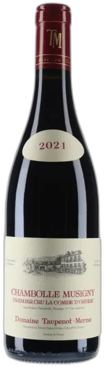 photo du vin Domaine Taupenot-Merme Chambolle-Musigny 1er Cru "la Combe d'Orveau" 2021
