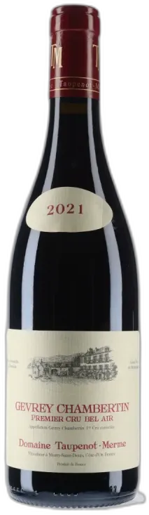 photos du vin Domaine Taupenot-Merme Gevrey-Chambertin 1er Cru "Bel Air" 2021