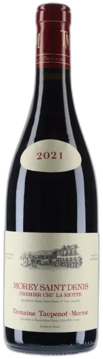 capture du vin Domaine Taupenot Merme Morey Saint Denis 1er Cru "la Riotte" 2021
