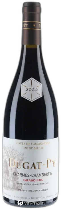photo du vin Domaine Dugat py Charmes Chambertin Grand Cru 2022