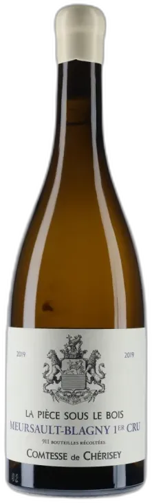 image du vin Comtesse de Cherisey Meursault-Blagny 1er Cru "la Pièce Sous le Bois" 2019