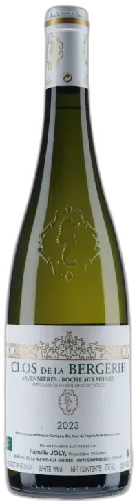 vue du vin Nicolas Joly Savennières Roche Aux Moines "Clos de la Bergerie" 2023