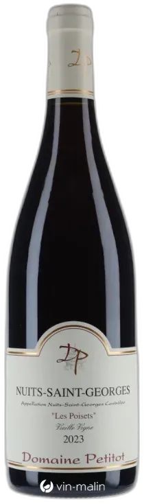 photos du vin Domaine Petitot Nuits-Saint-Georges "les Poisets" Vieilles Vignes 2023