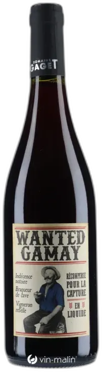 photo du vin Domaine Gaget Beaujolais "Wanted Gamay" Rouge 2023