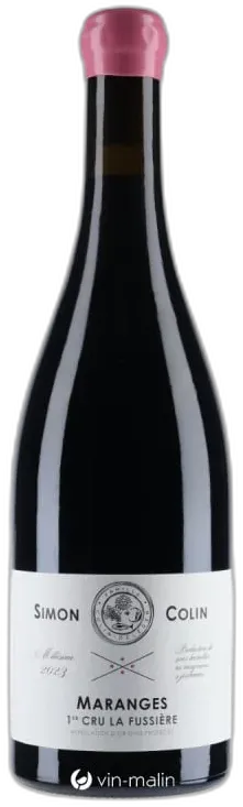 vue du vin Domaine Simon Colin Maranges 1er Cru "la Fussière" Rouge 2023