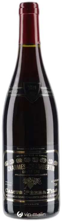 photo du vin Domaine Camus Chambertin Grand Cru 2019
