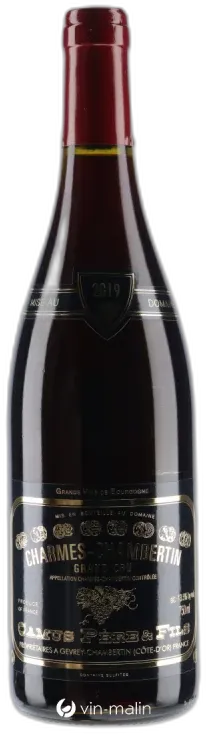 photo du vin Domaine Camus Charmes-Chambertin Grand Cru 2019