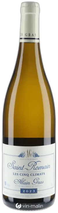 photo du vin Domaine Alain Gras Saint Romain "les Cinq Climats" Blanc 2023
