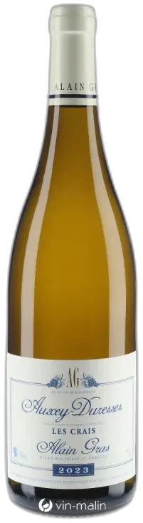 image du vin Domaine Alain Gras Auxey-Duresses "les Crais" Blanc 2023