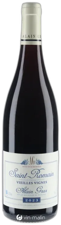 aperçu du vin Domaine Alain Gras Saint Romain Vieilles Vignes 2023