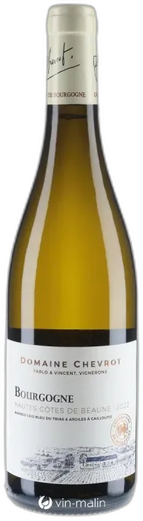 aperçu du vin Domaine Chevrot Bourgogne Hautes-Côtes de Beaune Blanc 2022
