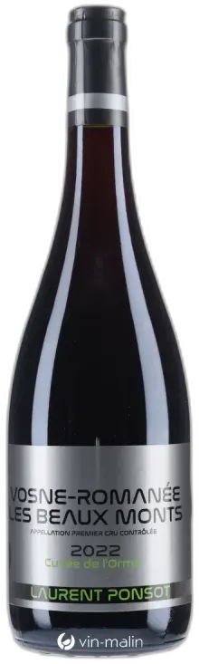 illustration du vin Laurent Ponsot Vosne-Romanée 1er Cru les Beaux Monts "Cuvée de l'Orme" 2022