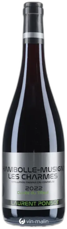 photo du vin Laurent Ponsot Chambolle-Musigny 1er Cru les Charmes "Cuvée du Tilleul" 2022