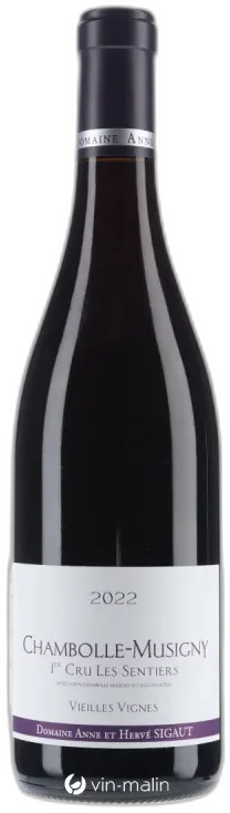 photos du vin Domaine Sigaut Chambolle-Musigny 1er Cru "les Sentiers" Vieilles Vignes 2022