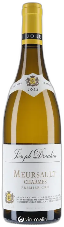 capture du vin Joseph Drouhin Meursault 1er Cru "Charmes" 2022