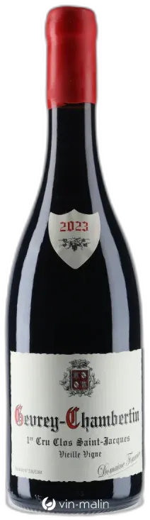 photo du vin Domaine Fourrier Gevrey-Chambertin 1er Cru "Clos Saint-Jacques" Vieille Vigne 2023